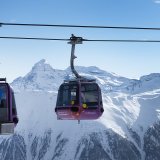 Le Haut-Valais notamment a profité d'un enneigement généreux et continu sur l'ensemble de la période. (archive) KEYSTONE/GEORGIOS KEFALAS